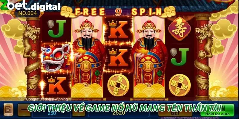 Giới thiệu về game nổ hũ mang tên thần tài